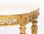 Italian Northern Italian Quartz Top Giltwood Console Table For Sale - Image 3 of 8