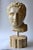 20th Century Italian Sculpture Lisippea Apoxiomenos Head in Marble For Sale - Image 4 of 9