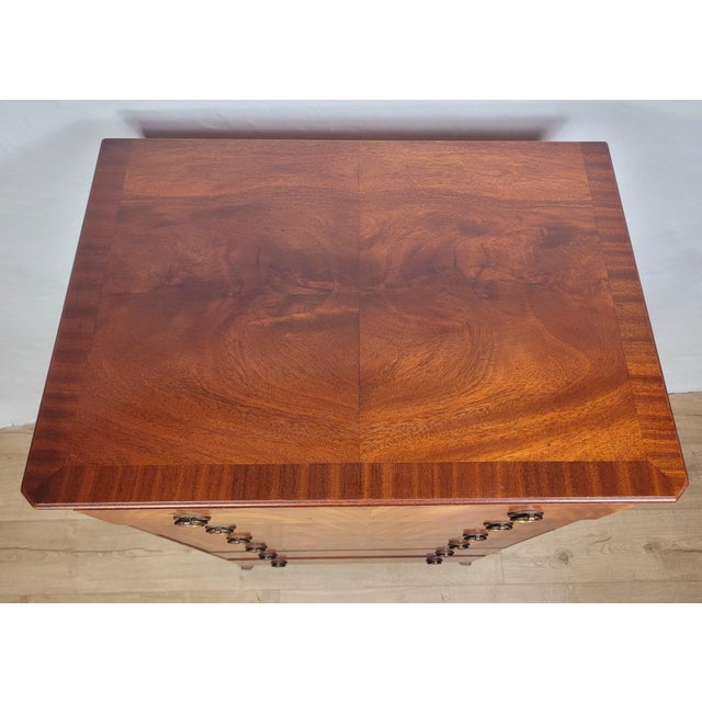 Wood Mid-Century English Chest of Drawers in Mahogany, 1960s For Sale - Image 7 of 18