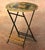 Early 20th Century French Hand-Painted Wrought Iron Folding Bistro Set, 3 Pieces For Sale - Image 4 of 14