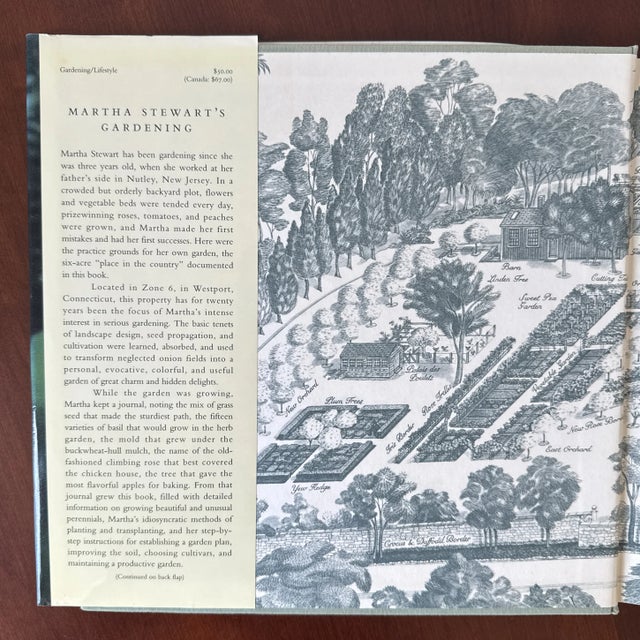 1991 Martha Stewart Gardening Book For Sale - Image 4 of 12