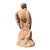Large Terracotta Perched Eagle Garden Statue 30" Tall For Sale