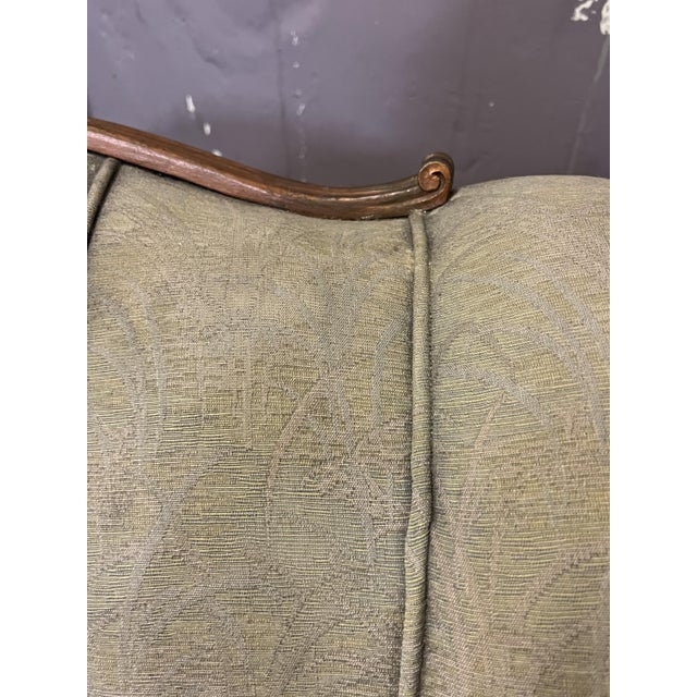 Textile Large Art Deco Lounge Chairs, 1940s, Set of 2 For Sale - Image 7 of 12