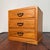 Wood Small Vintage Japanese Chest of 3 Drawers, 1970s For Sale - Image 7 of 9