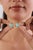 Turquoise Vintage-Style 2.42ct Turquoise Cabochon Diamond Stud Earrings in 14k Yellow Gold- A Pair For Sale - Image 8 of 15