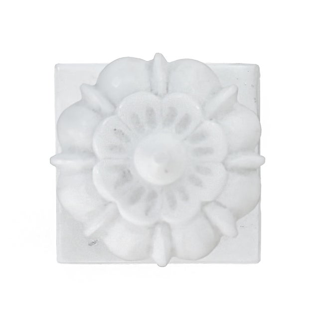 Mid 20th Century Hand-Carved Marble Paperweight / Bookend, Orb Style For Sale - Image 12 of 17