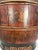 Brown Antique Chinese Tiered Storage Box or Basket, Sewing Box, Hand Decorated & Signed With Auspicious Objects For Sale - Image 8 of 12