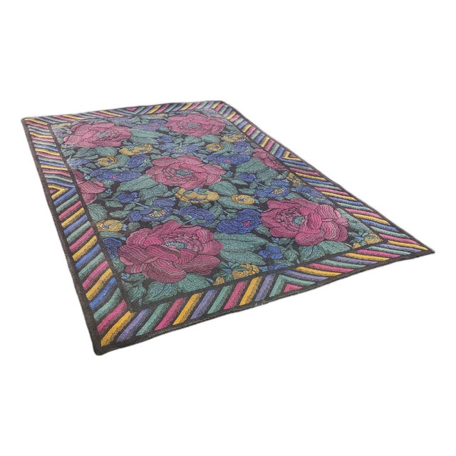 Mandarin Rug by Ottavio Missoni for T&J Vestor, Italy, 1980s For Sale