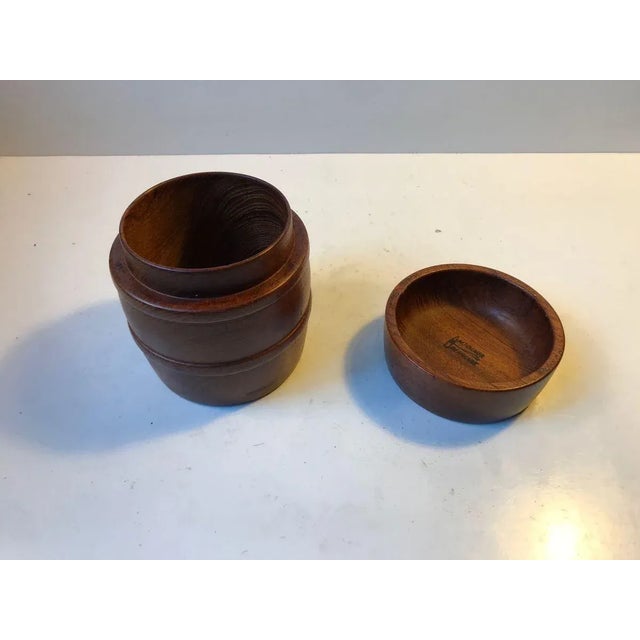 Scandinavian Tea Caddy in Teak, 1960s For Sale - Image 4 of 10