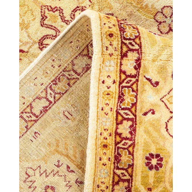Mogul, One-of-a-Kind Hand-Knotted Area Rug in Ivory, 6' 2" x 9' 3" For Sale In New York - Image 6 of 8