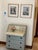 Mediterranean Coastal & Village Scenes Original Watercolor in Custom Silver Leaf Frame For Sale In Phoenix - Image 6 of 7