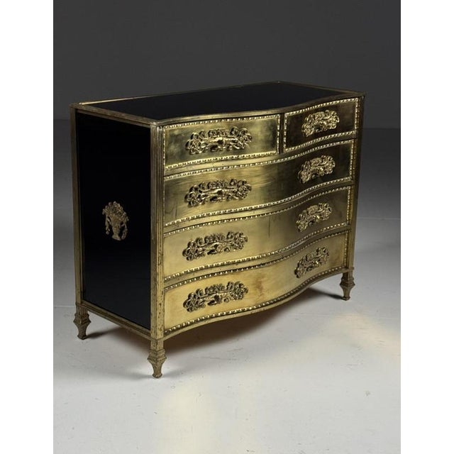 Mid-Century Chest of Drawers in Copper, 1960 For Sale - Image 4 of 18