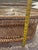 Mid 20th Century Vintage Child-Size Rattan Loveseat & Oval Coffee Table, Boho Coastal MCM For Sale - Image 5 of 10