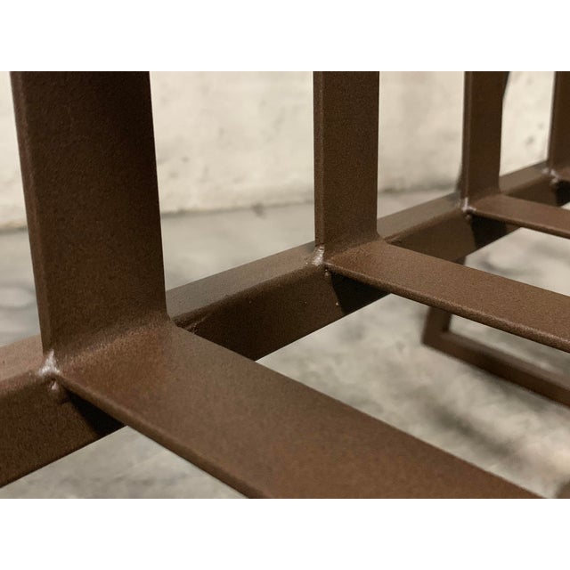 New Outdoor Armchair in Wrought Iron For Sale - Image 10 of 13