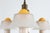 Fog & Mørup Art Deco Chandelier with Orange Glass Shades from Fog & Mørup, Denmark, 1930s For Sale - Image 4 of 17