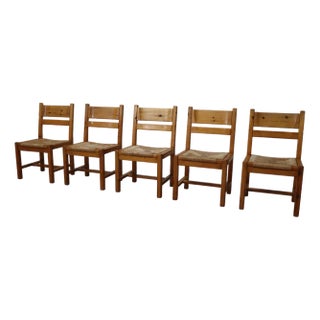 Set of 5 Chairs by for Gramrode Møbelfabrik, 1970s For Sale