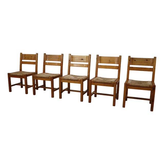 Set of 5 Chairs by for Gramrode Møbelfabrik, 1970s For Sale