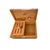 Late 20th Century Burl Wood Cigar Humidor, XL Dome Top, 250-Cigar Capacity With Spanish Cedar Trays For Sale - Image 4 of 5