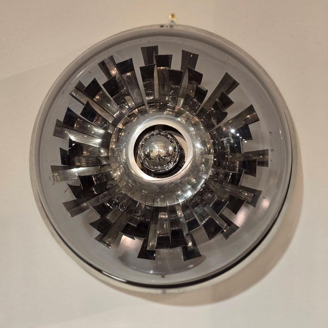 1970s 1970s Mid Century Modern Acrylic Sconces, France - a Pair For Sale - Image 5 of 13
