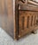 Antique Carved Oak Buffet With Metal Hardware For Sale - Image 16 of 18