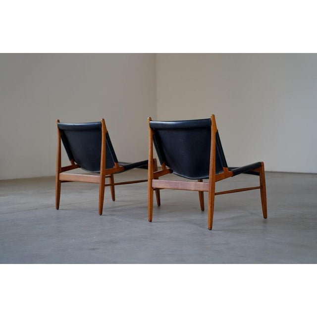 Chimney Chairs by Franz Xaver Lutz, Germany, 1950s, Set of 2 For Sale - Image 5 of 15
