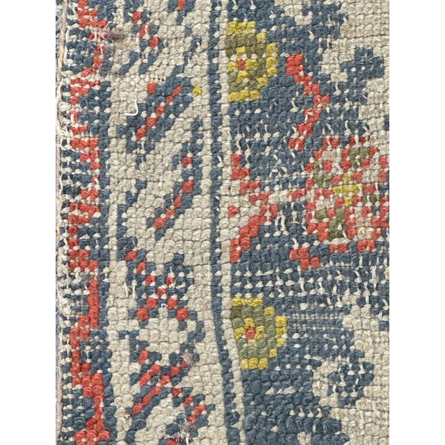 Small Antique Turkish Oushak Rug, 1890s For Sale - Image 17 of 18
