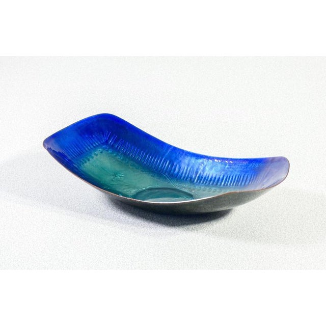 Enamelled Copper Coin Tray from Studio Laurana For Sale - Image 10 of 14