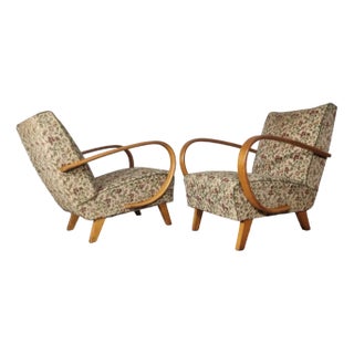 Art Deco Armchair by Jindrich Halabala For Sale