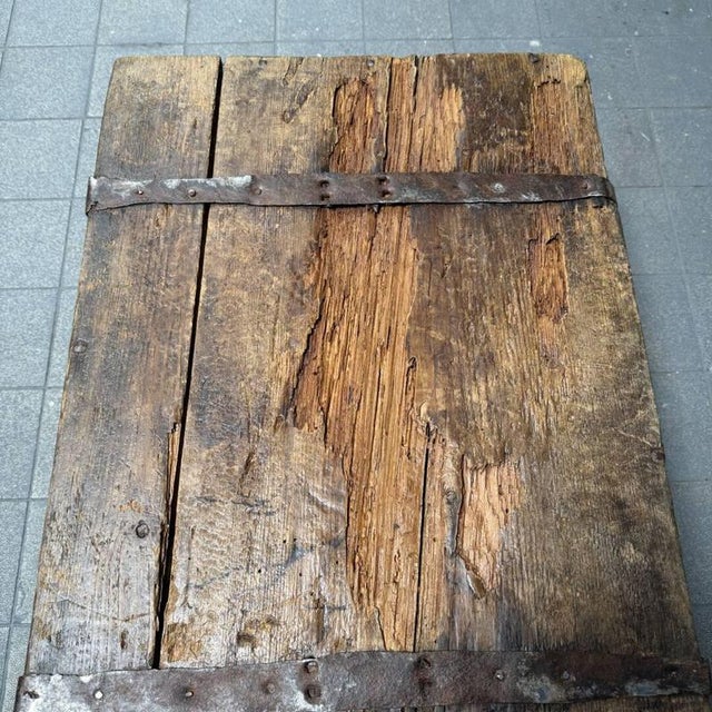 Antique Wooden Swedish Chest For Sale - Image 18 of 18