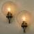 Clear Glass and Metal Wall Lamps by Glashütte Limburg, 1975s For Sale - Image 6 of 10