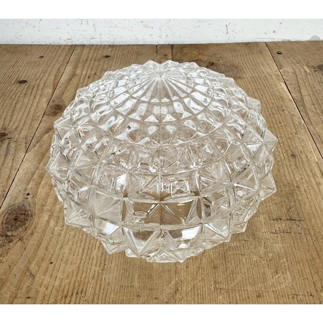 Vintage White Porcelain Pendant Light, 1970s For Sale - Image 11 of 15
