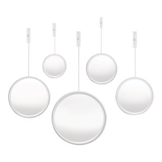 Maison Noir Pendulum Mirrors, Set Of 5 For Sale