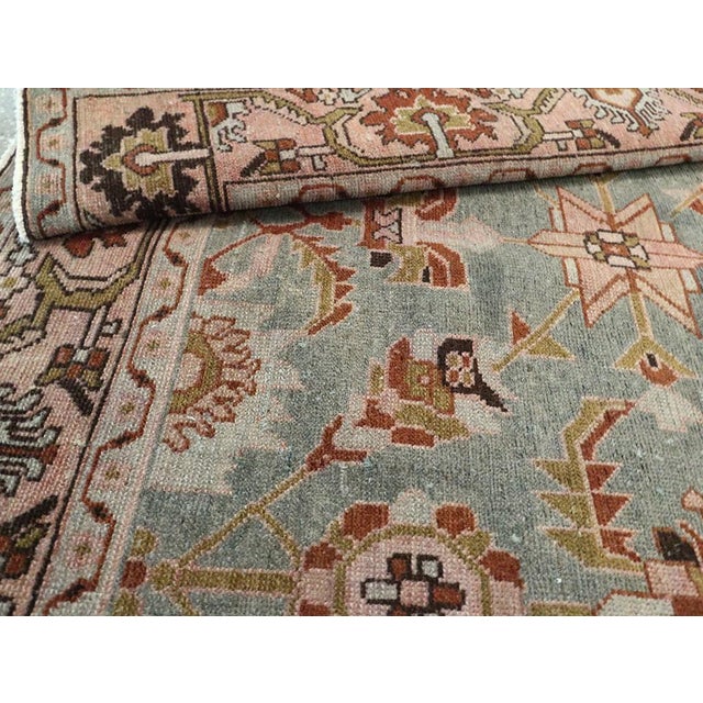 Textile Galerie Shabab Collection Mid-20th Century Persian Malayer Accent Rug For Sale - Image 7 of 7