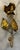 Hook. Long stem rose with two leaves. Italian Tole. Hand welded. 7” x 3” x 2”. Highly tactile. Ton of character. Can...