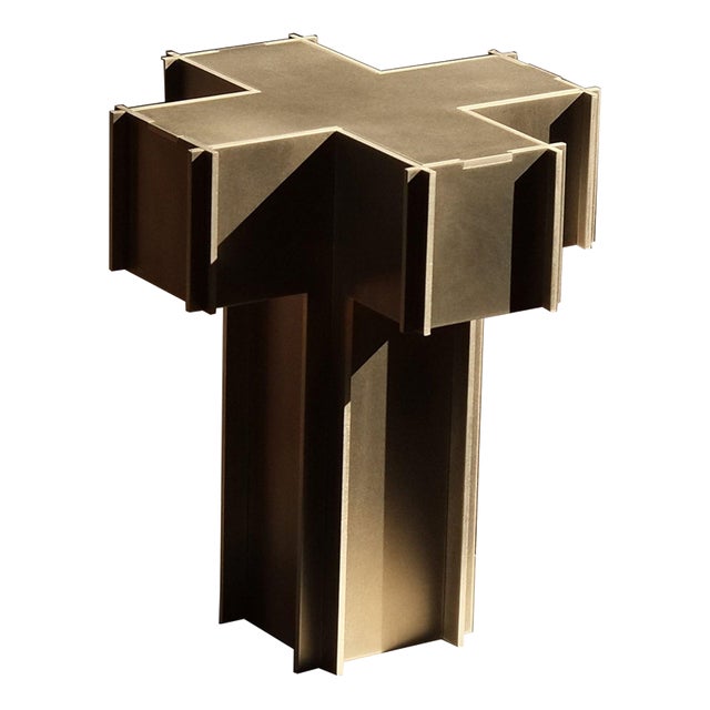 The Writers Beacon Aluminium Table Lamp by Bureau of Entropy For Sale