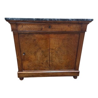 Counter Height Single-Door Cabinet For Sale