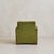 Italian Italian Art Deco Lounge Chair in Original Green Velvet, 1950s - 2 Available For Sale - Image 3 of 18