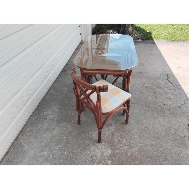 1990s Tropical Honeymoon Dinette For Sale - Image 4 of 6