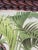 Coffee Vintage Hand Painted & Decoupaged Rattan Leopard Oval Serving Tray For Sale - Image 8 of 11