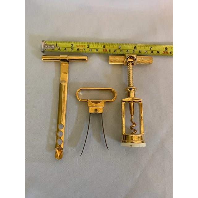 1960s The "Uncorkers Three" Vintage Bar Tool Set, Made in Italy - Set of 3 For Sale - Image 9 of 13
