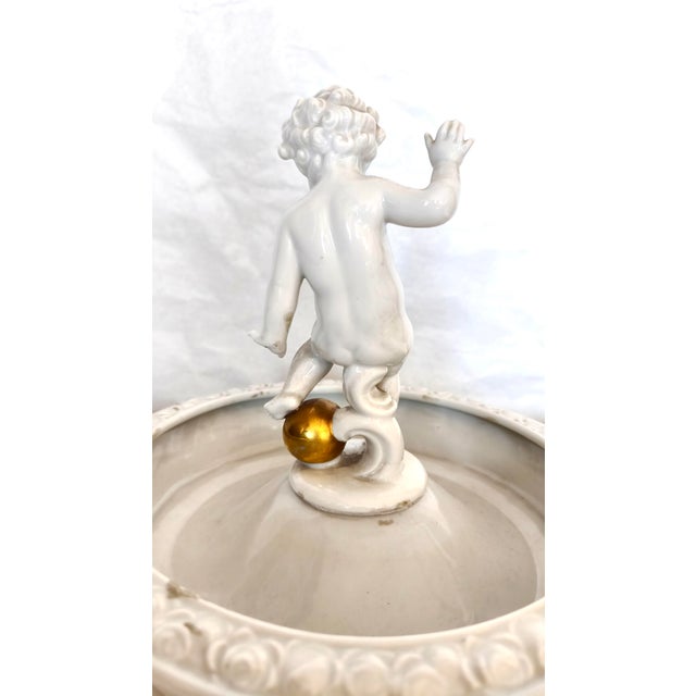Porcelain Trinket Bowl by Karl Tutter for Schaubach Kunst, Germany, 1930s For Sale - Image 10 of 15
