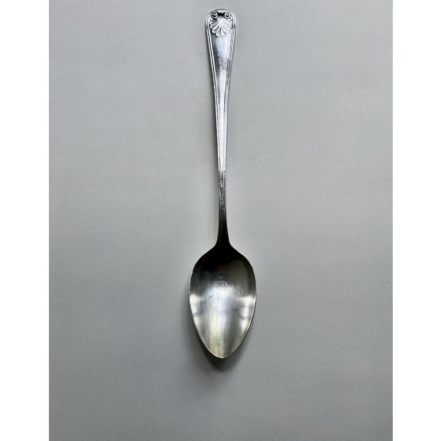 1960s Sheffield, England for Eisenberg-Lozano Silver Plate Buffet Spoon For Sale - Image 9 of 18