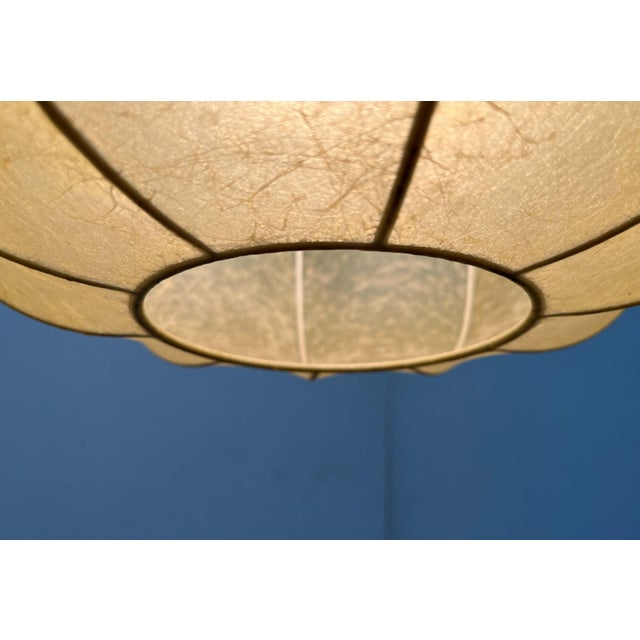 Mid-Century Modern Cocoon Pendant Lamp by Friedel Wauer for Goldkant Leuchten, 1960s For Sale - Image 10 of 18
