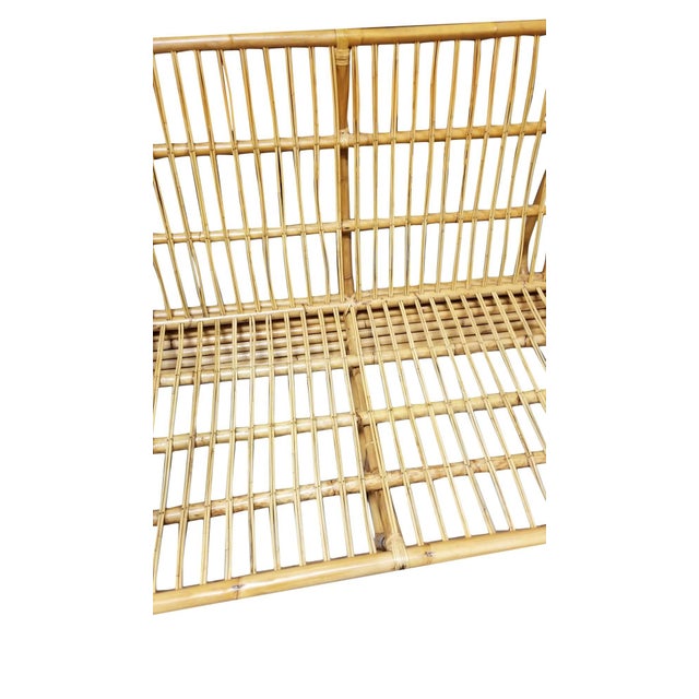 1930s Paul T. Frankl 4-Strand Square Pretzel Round-Back 3-Seat Sofa Restored For Sale - Image 9 of 12