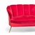 Shell Sofa in Velvet, 1950s For Sale - Image 3 of 7