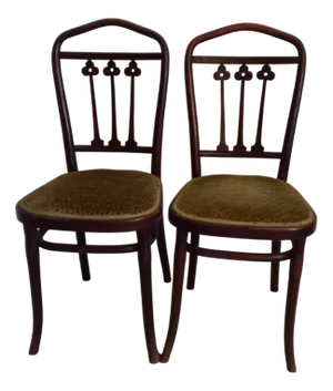 Set of Chairs from Gebrüder Thonet Vienna Gmbh, 1910