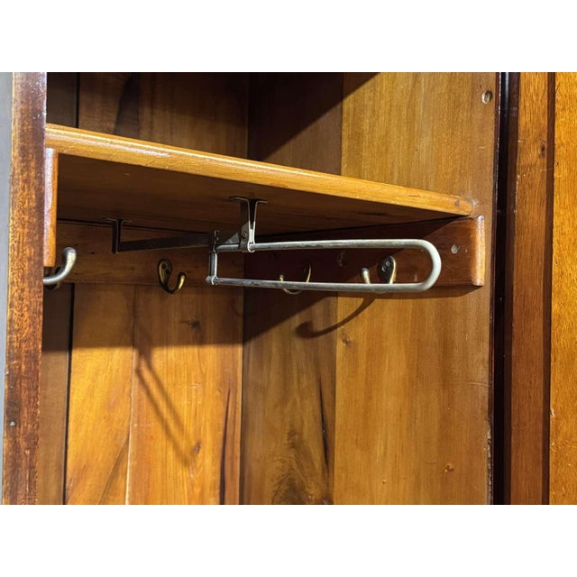 19th Century English Mahogany Wardrobe For Sale - Image 12 of 18