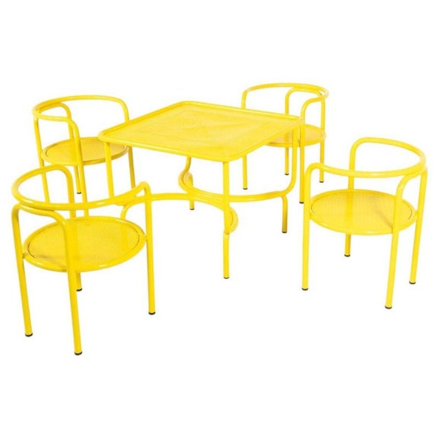 Locus Solus Outdoor Garden Set by Gae Aulenti for Poltronova, Italy, 1964, Set of 5 For Sale - Image 14 of 14