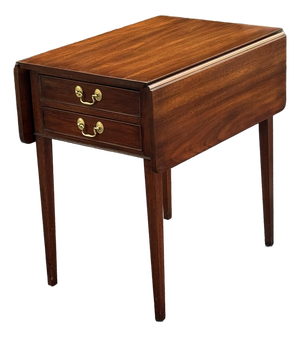 Henkel Harris Drop Leaf Pembroke Side Table