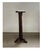 Brutalist Hand-Carved Wooden Pedestal, France, 1940s For Sale - Image 6 of 6